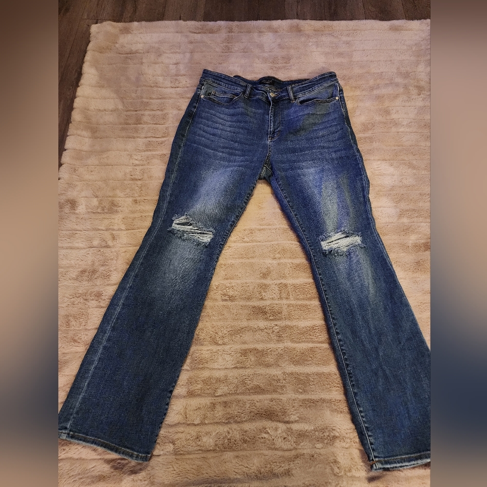Size 20 Judy Blues Jeans Boyfriend Jeans Distressed